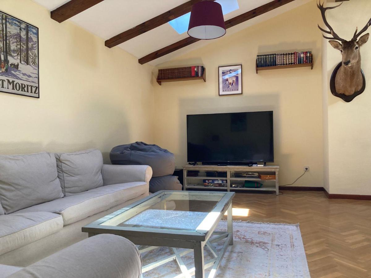 Los Cedros, Gran Chalet Con Piscina Y Apartamento En Navacerrada Exteriér fotografie