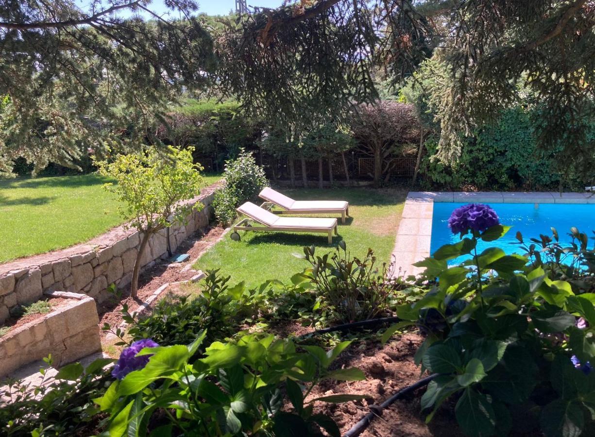 Los Cedros, Gran Chalet Con Piscina Y Apartamento En Navacerrada Exteriér fotografie