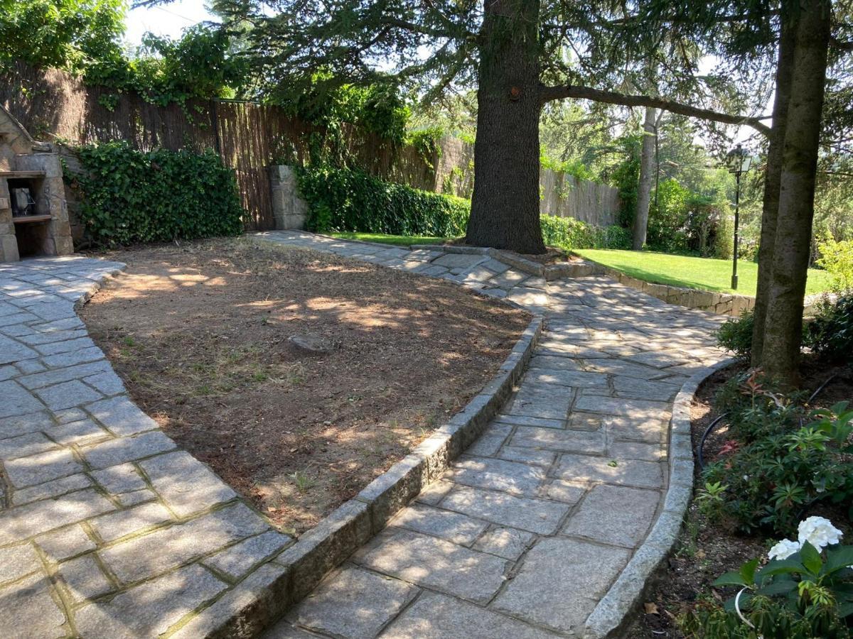Los Cedros, Gran Chalet Con Piscina Y Apartamento En Navacerrada Exteriér fotografie