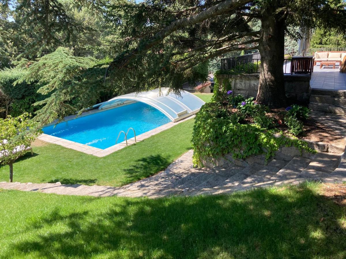 Los Cedros, Gran Chalet Con Piscina Y Apartamento En Navacerrada Exteriér fotografie